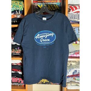 Vintage Y2K American Idol Amazing Grace Jesus Parody Tee